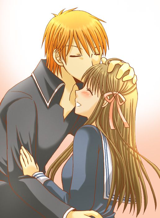 Tohru Honda and Kyo Sohma