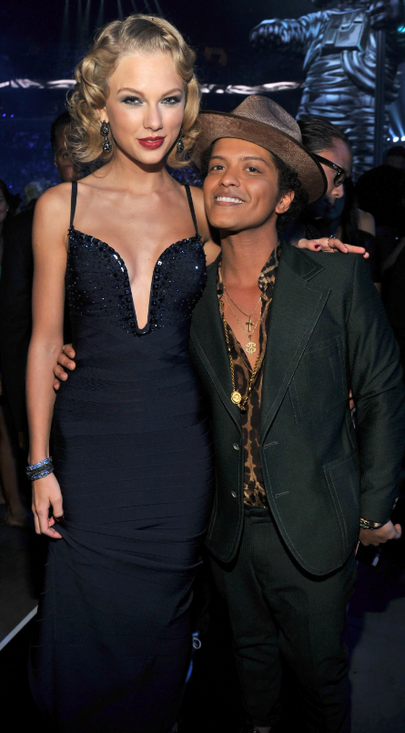 taylor swift and bruno mars