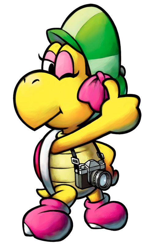 Female Mario characters: Kylie Koopa