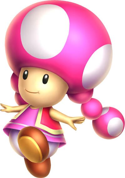 Female Mario characters: Toadette