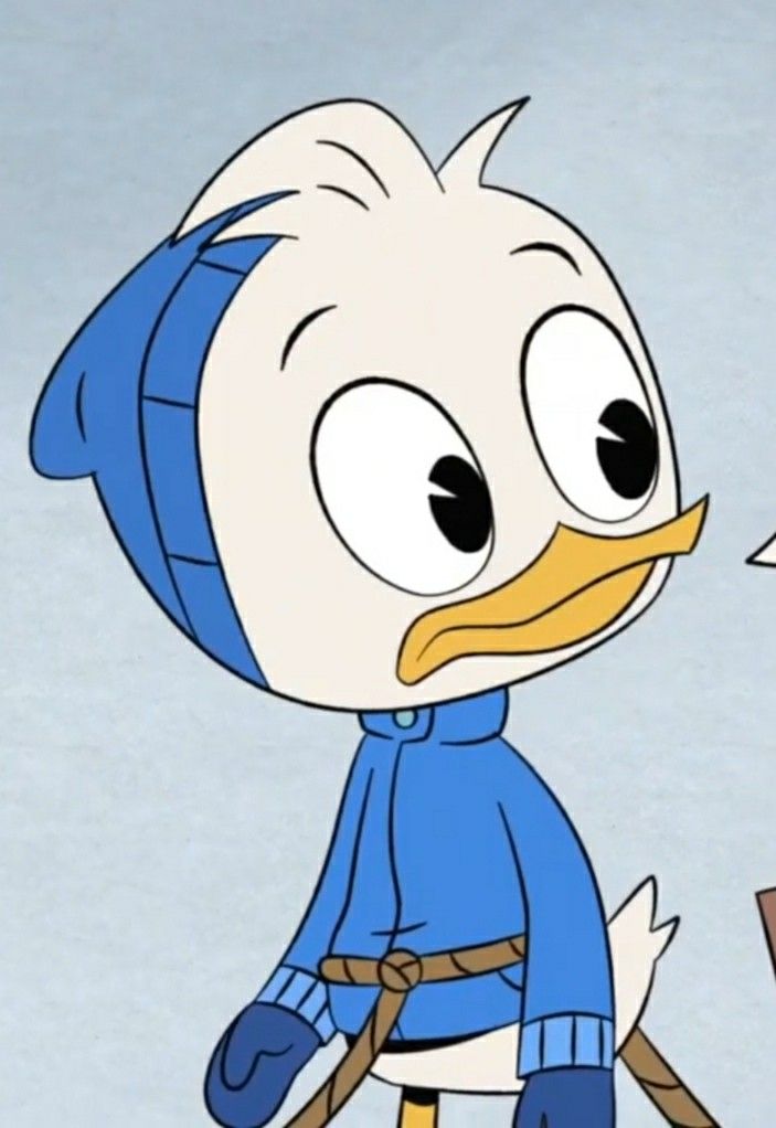 Cartoon Ducks: Dewey Duck