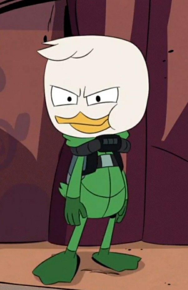 Cartoon Ducks: Louie Duck