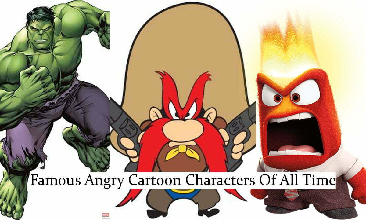10 Famous Angry Cartoon Characters Of All Time - Siachen Studios