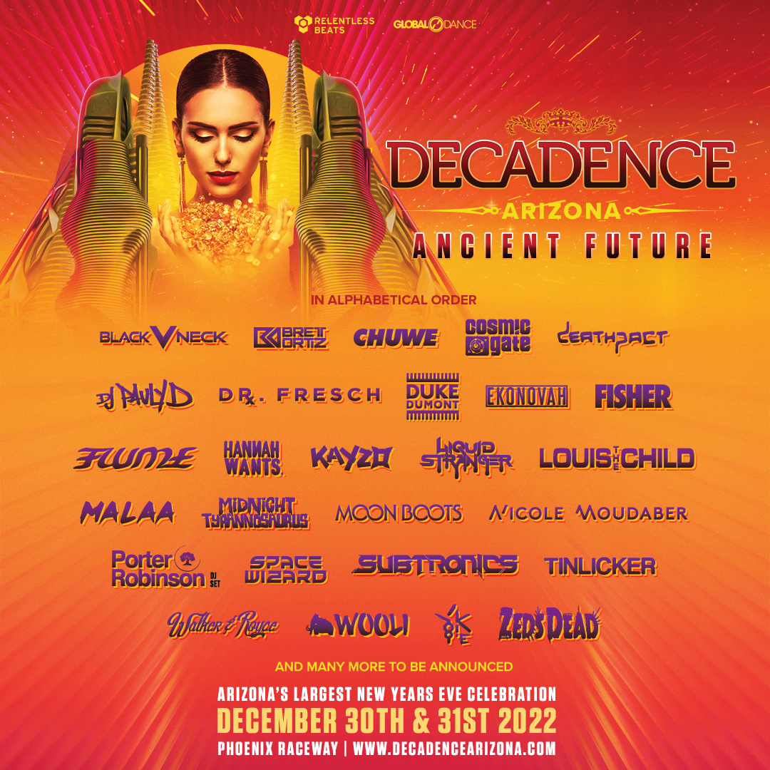 Decadence Arizona Releases Its Phase 03 Lineup With DJ SUBTRONICS