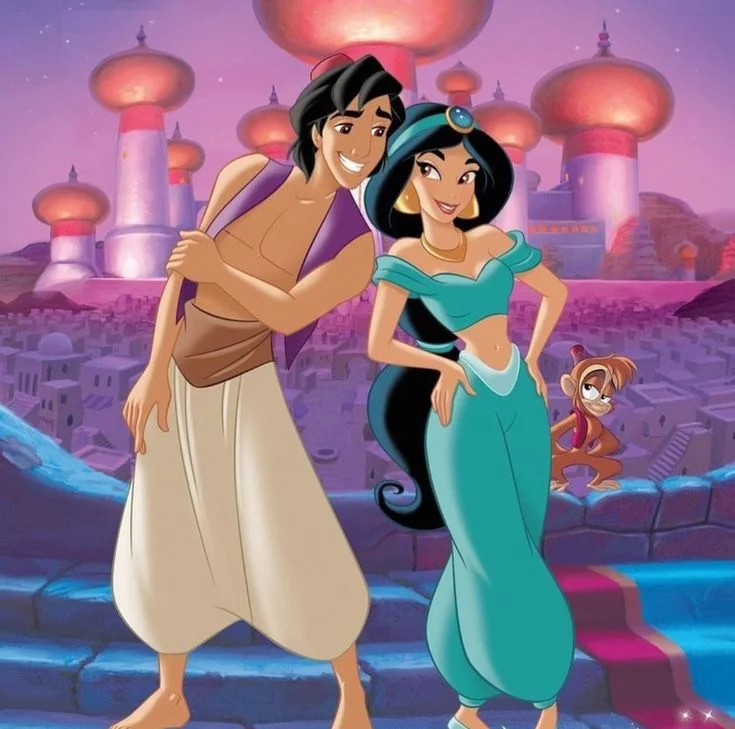 Disney couples: Aladdin and Jasmine
