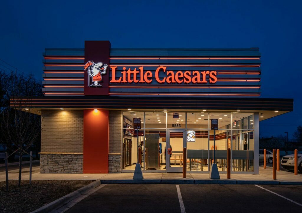 Fast food chains: Little Caesers