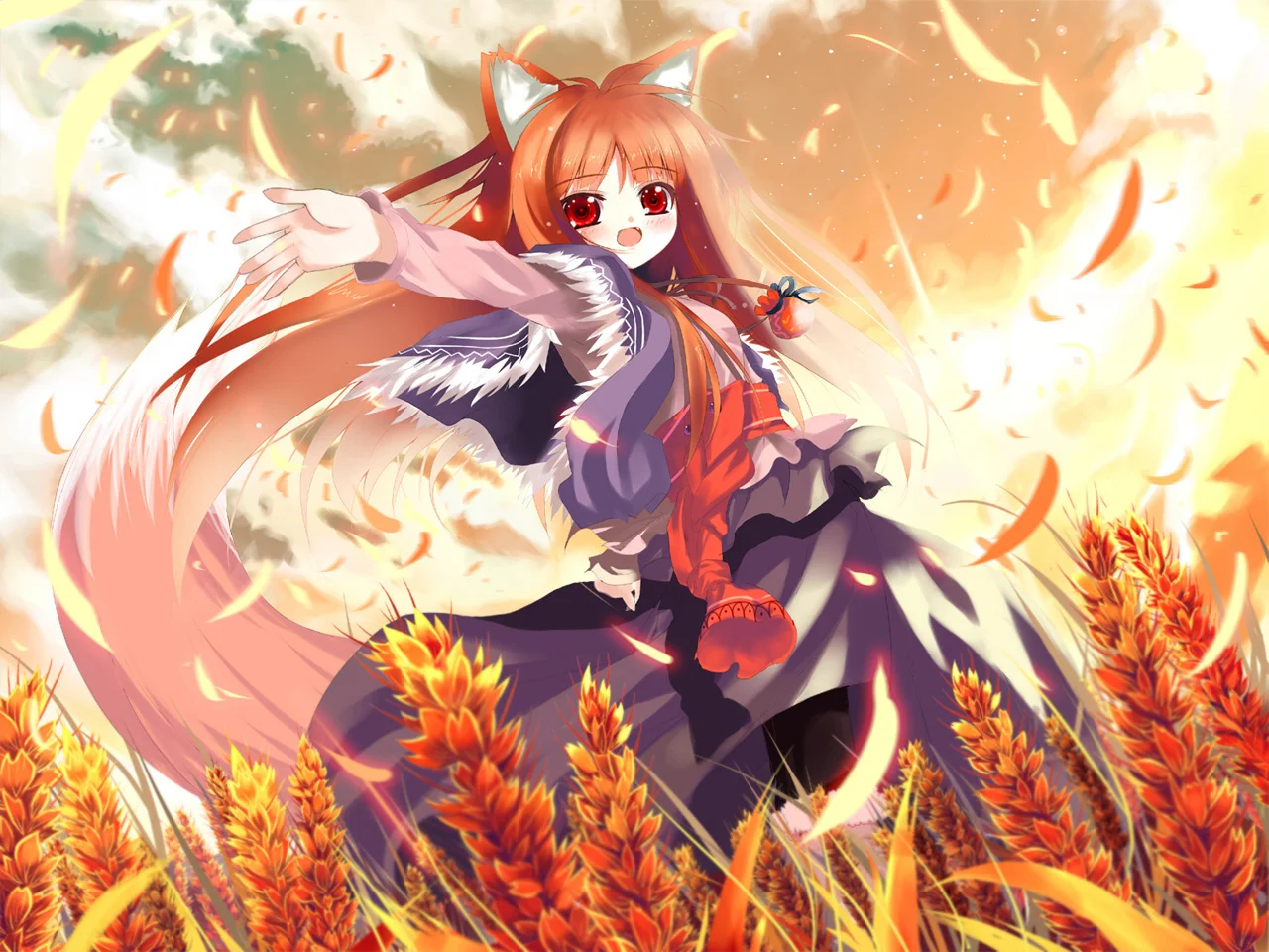 Anime Wolf Desktop Wallpaper 106709 - Baltana