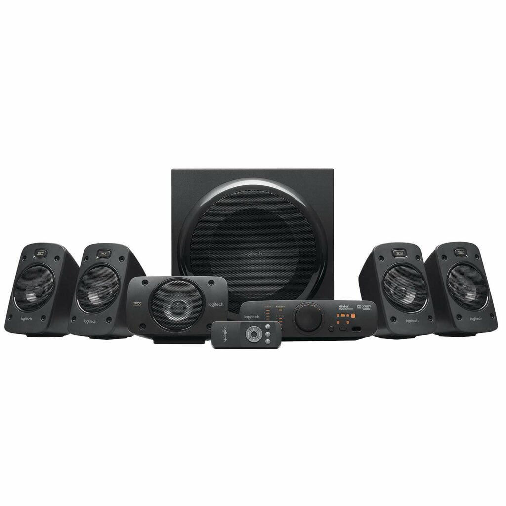 Multi-channel home theatre: Logitech Z906 5.1 Surround Sound System