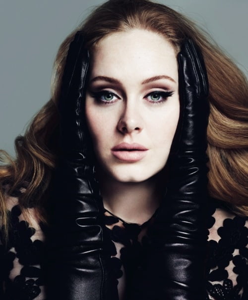 Famous female singers: Adele