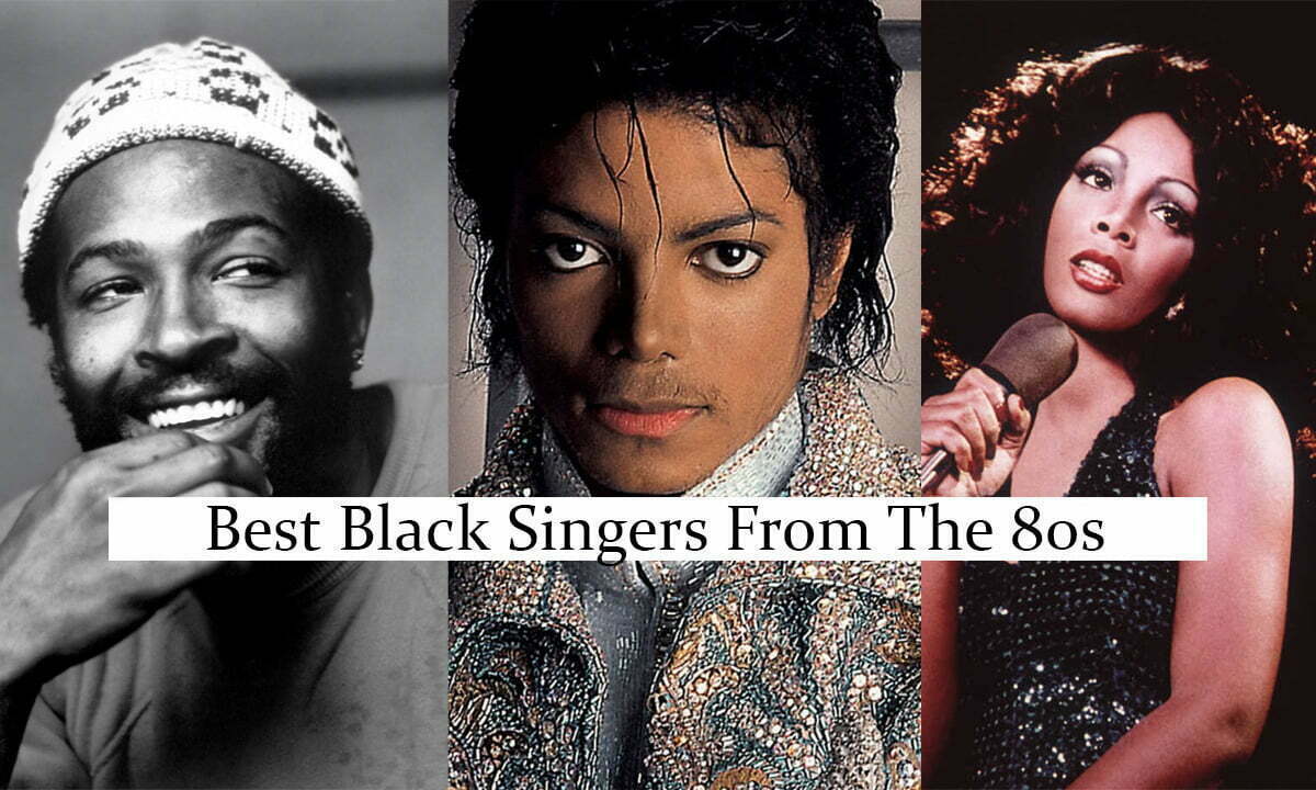 Black singers from the 80s