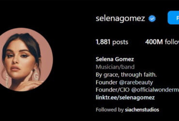 Selena Gomez Instagram Followers