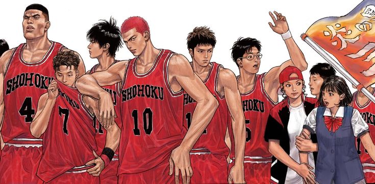 Basketball anime: Slam Dunk