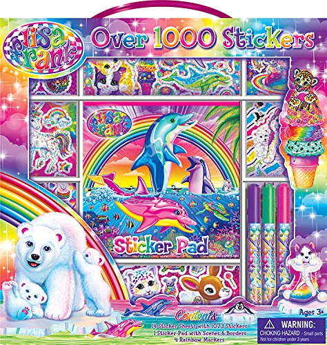 Lisa Frank Colouring and Stickers