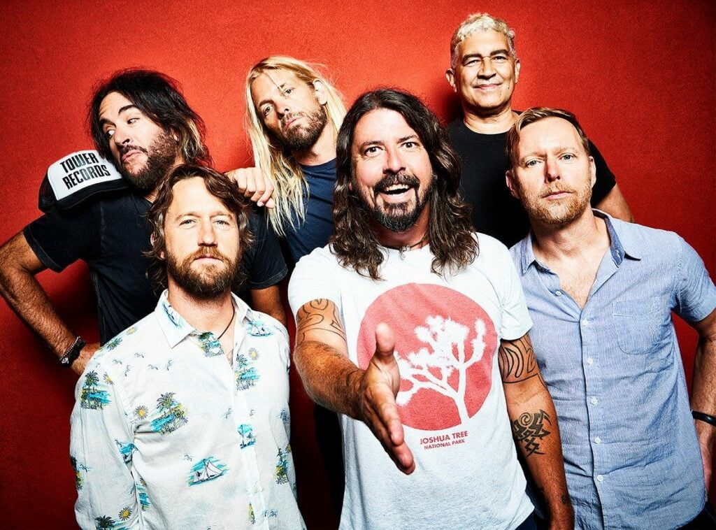 90s alternative bands: Foo Fighters 