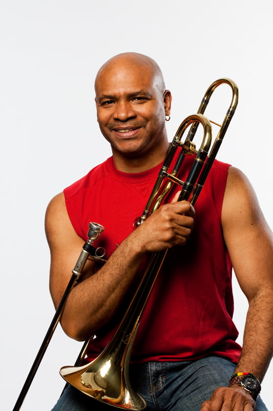 Trombone player: Robin Eubanks