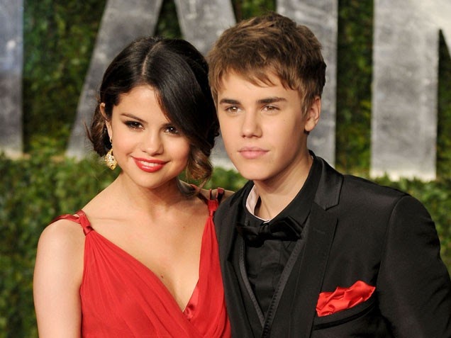 Justin Bieber and Selena 