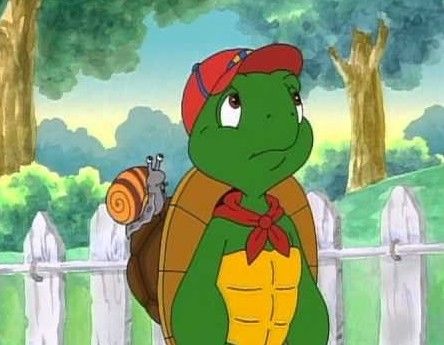 Cartoon turtle: Franklin