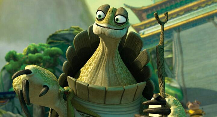 Cartoon Turtle: Oogway
