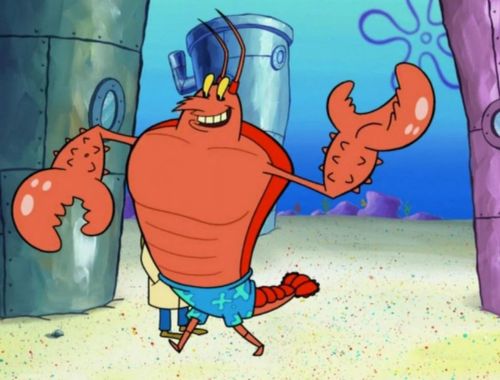 SpongeBob characters: Larry the Lobster