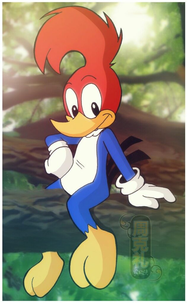 Cartoon characters: Woody Woodpecker