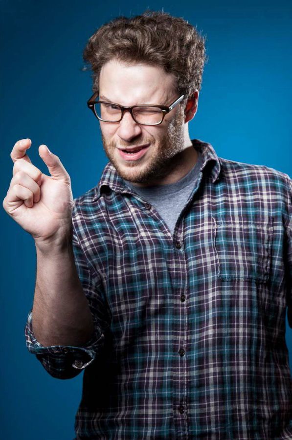 Actors with curly hair: Seth Rogen