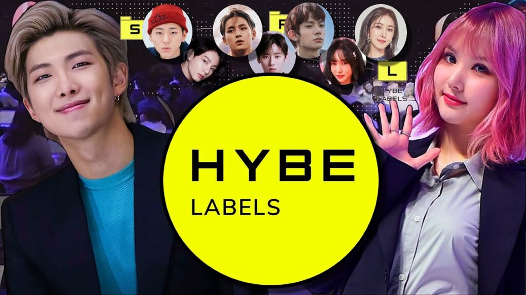 Most-Subscribed YouTube Channels: Hybe Labels