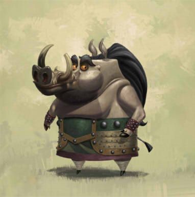 Kung Fu Panda villains: Boar