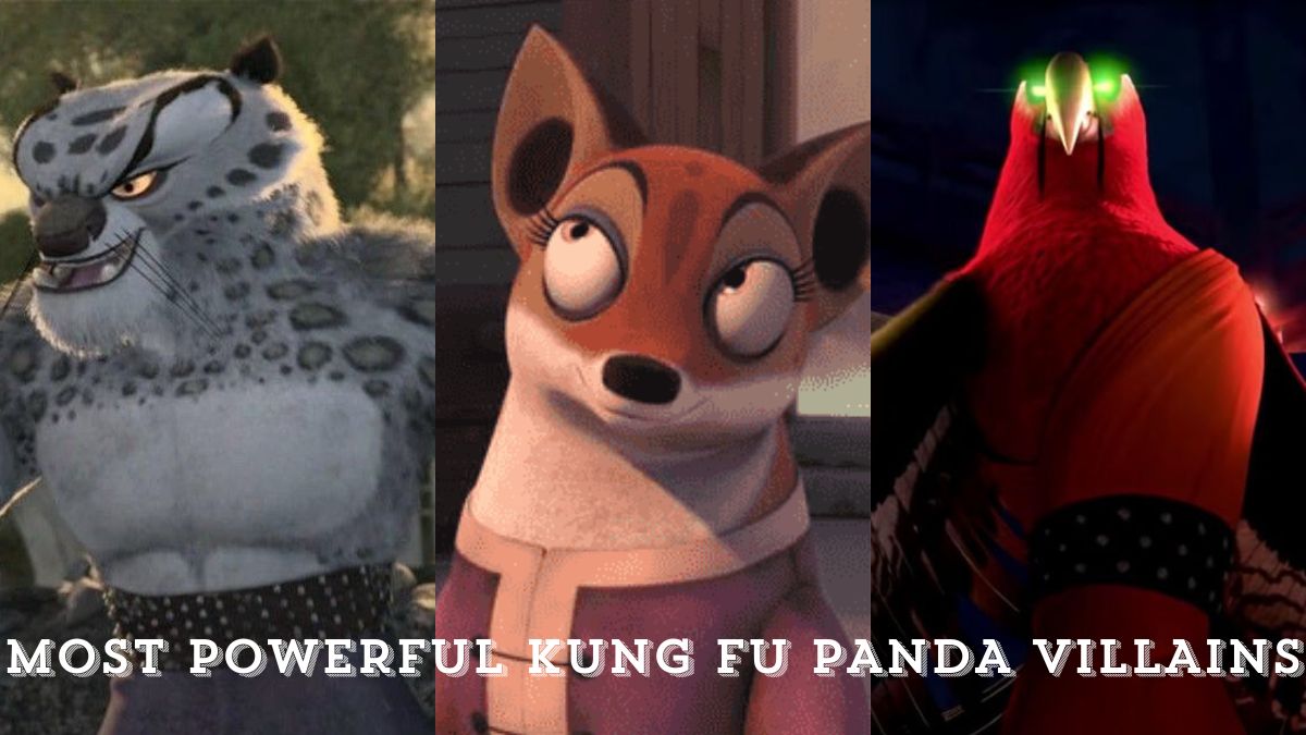 Most popular Kung Fu Panda Villains