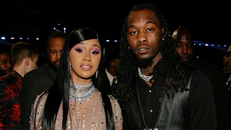 Cardi B and Offset Split