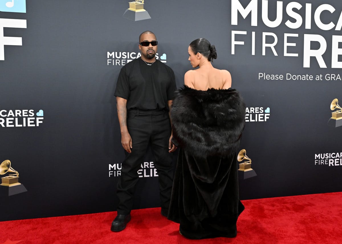 Ye Bianca Censori Grammys