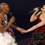 Ariana Grande and Cynthia Erivo oscars 2025