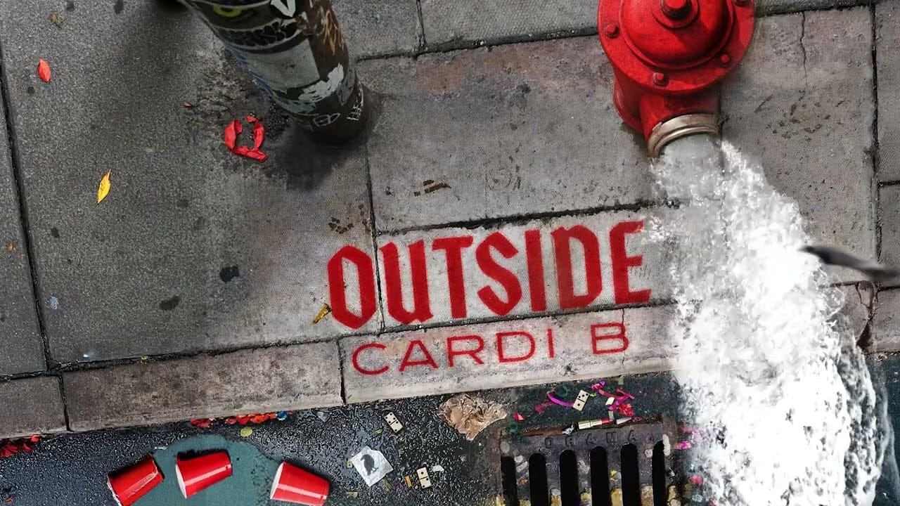 Outside Cardi B