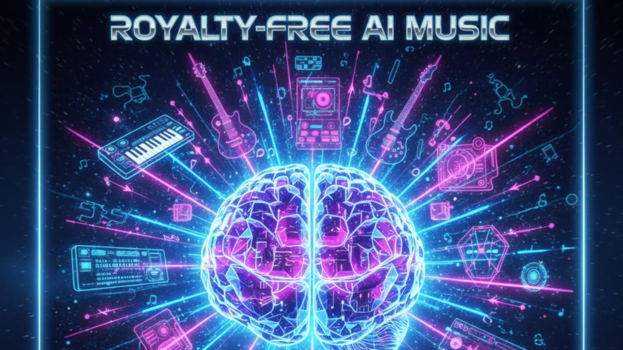 royalty-free AI music